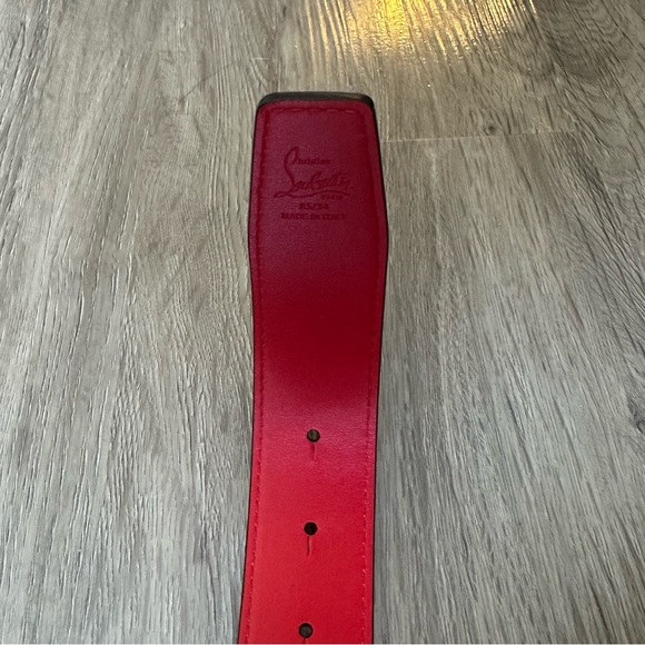 Christian Louboutin CL Logo Belt - Picture 14 of 15